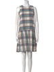 Ace & Jig Plaid Print Mini Dress