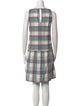 Ace & Jig Plaid Print Mini Dress