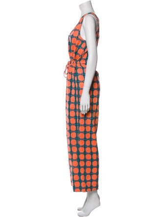 Ace & Jig Polka Dot Print Scoop Neck Jumpsuit