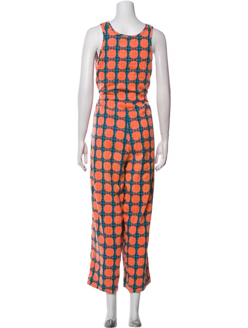Ace & Jig Polka Dot Print Scoop Neck Jumpsuit