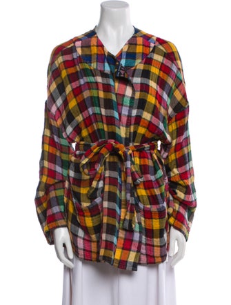 Ace & Jig Plaid Print Jacket