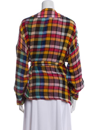 Ace & Jig Plaid Print Jacket
