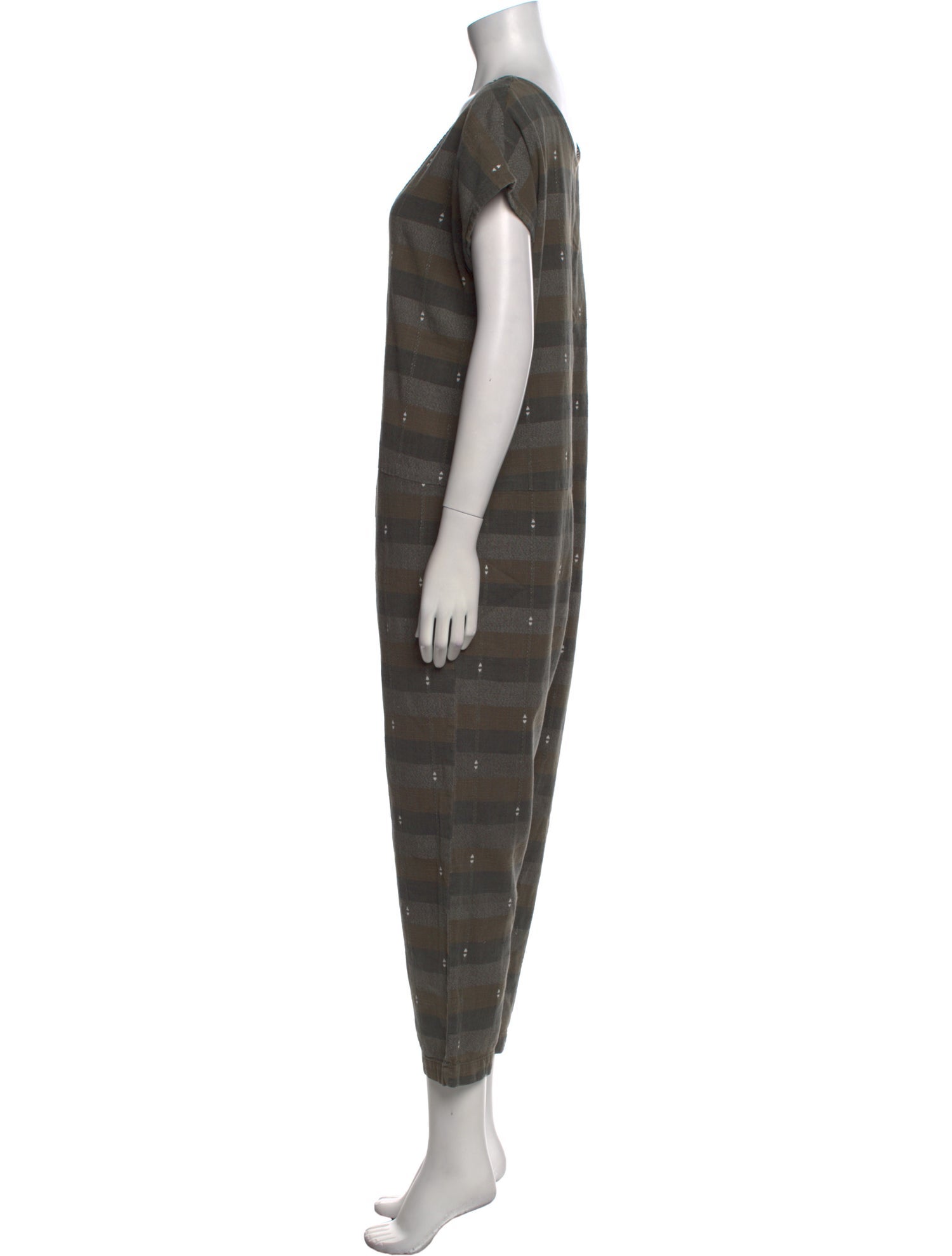 Ace & Jig Striped V-Neck Jumpsuit