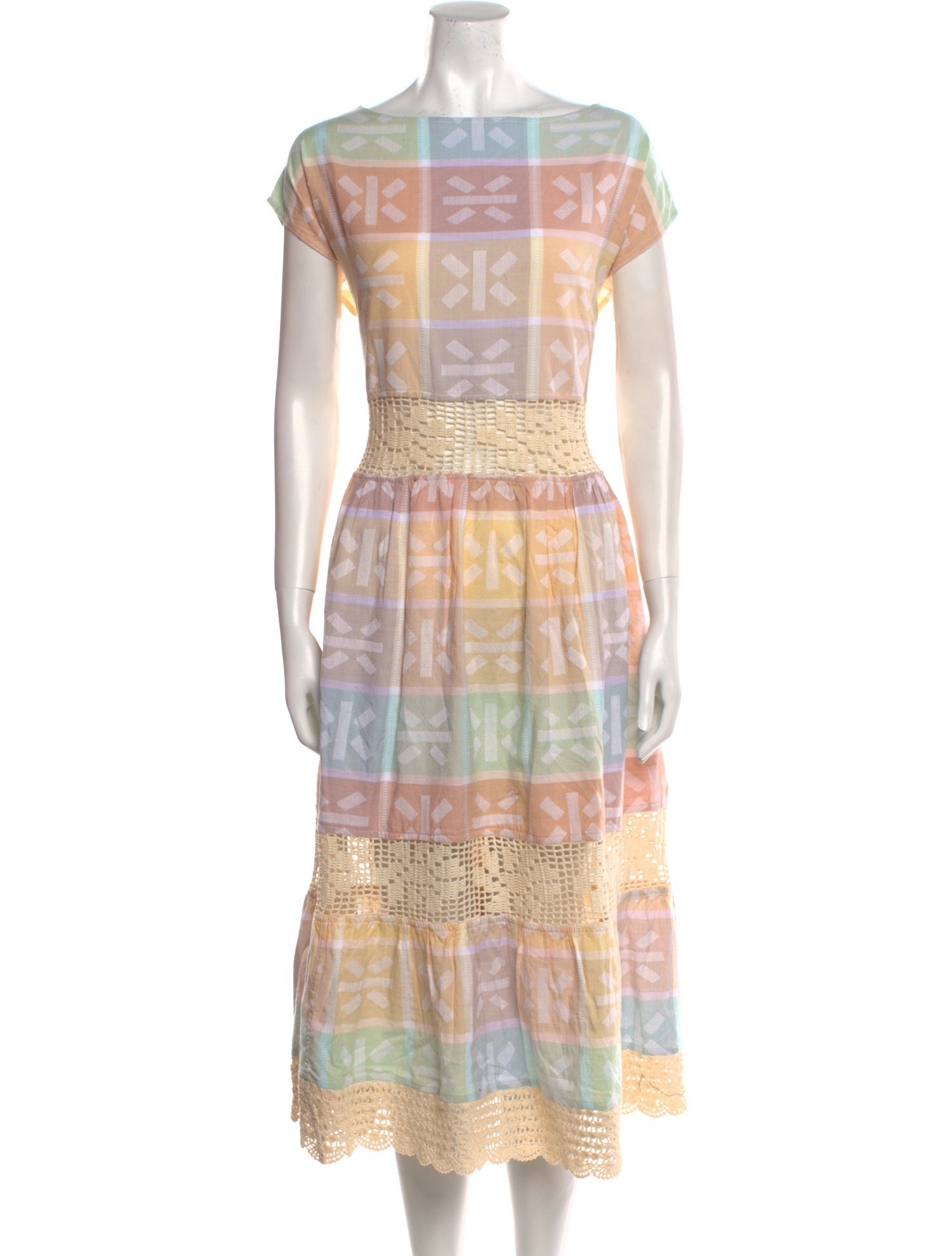 Ace & Jig Printed Midi Length Dress w/ Tags