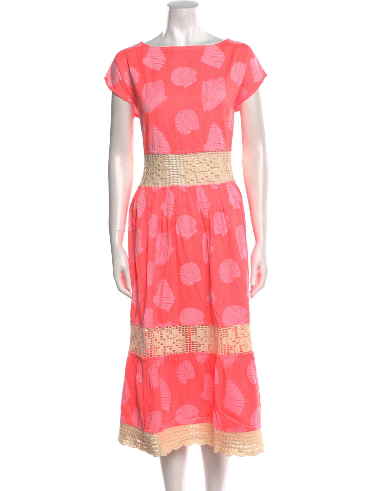 Ace & Jig Printed Midi Length Dress w/ Tags