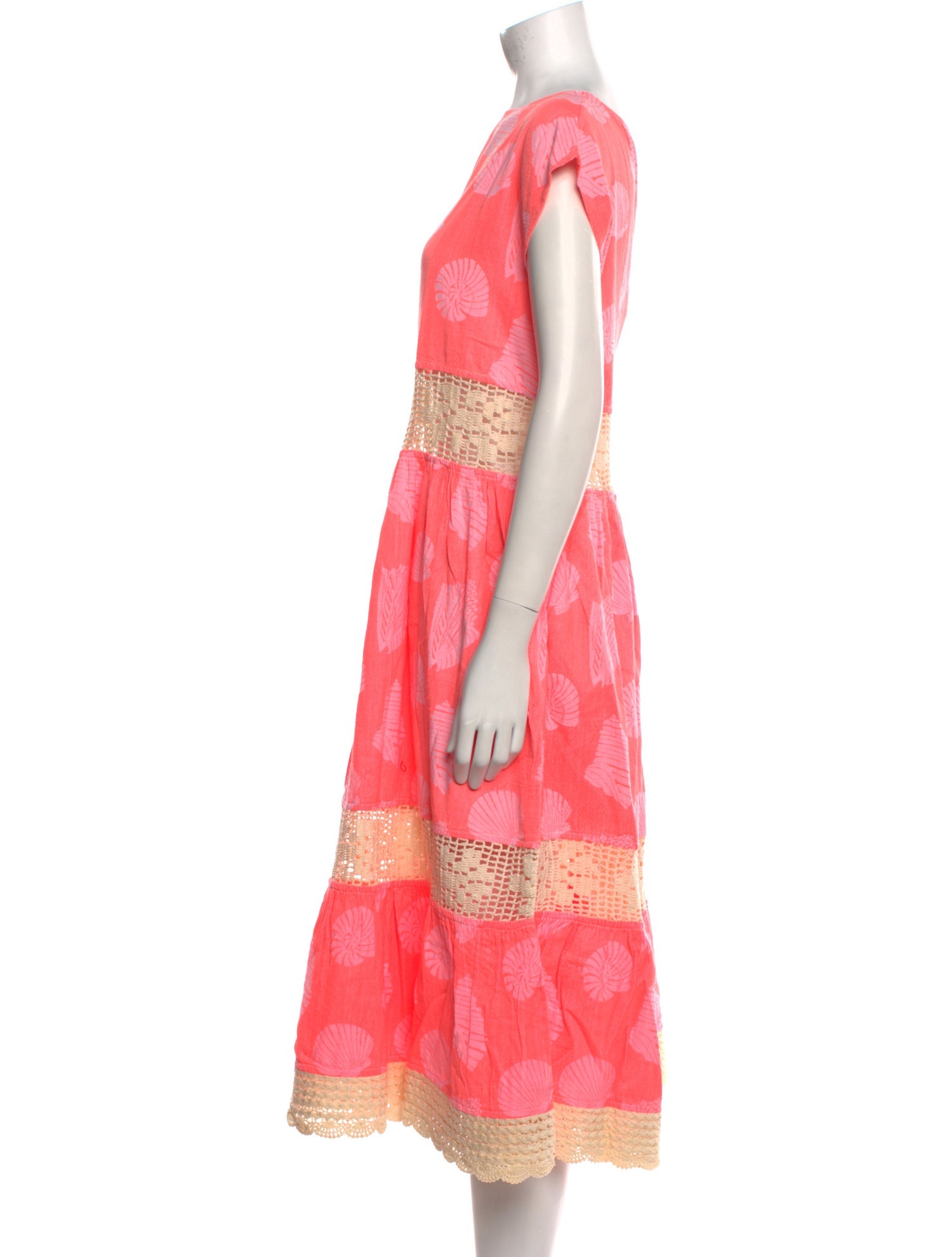 Ace & Jig Printed Midi Length Dress w/ Tags