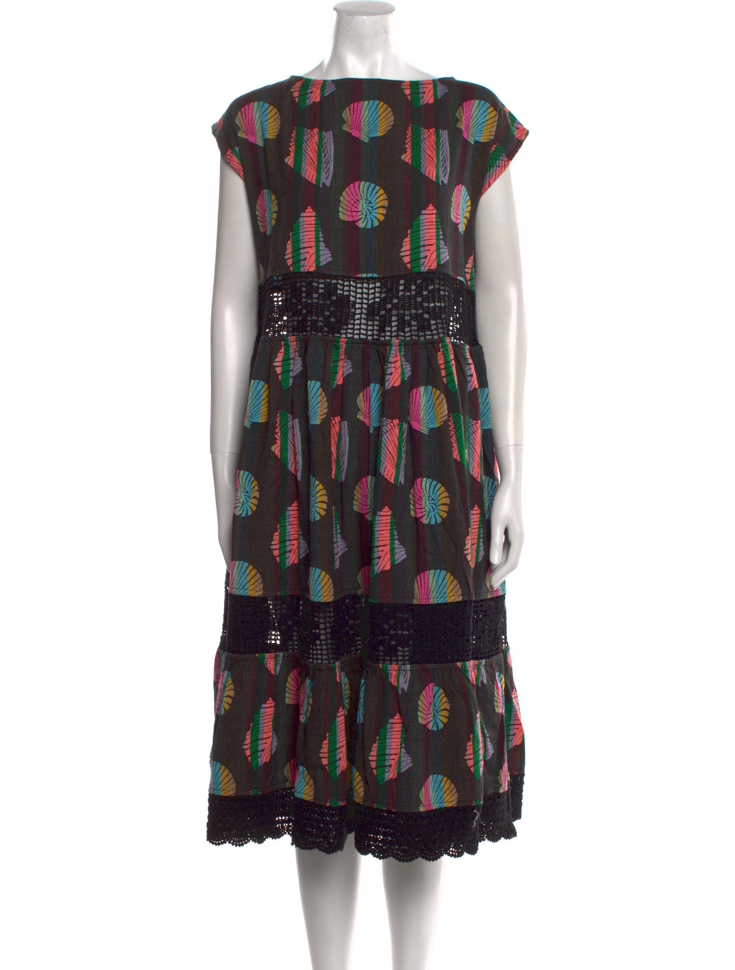Ace & Jig Printed Midi Length Dress w/ Tags