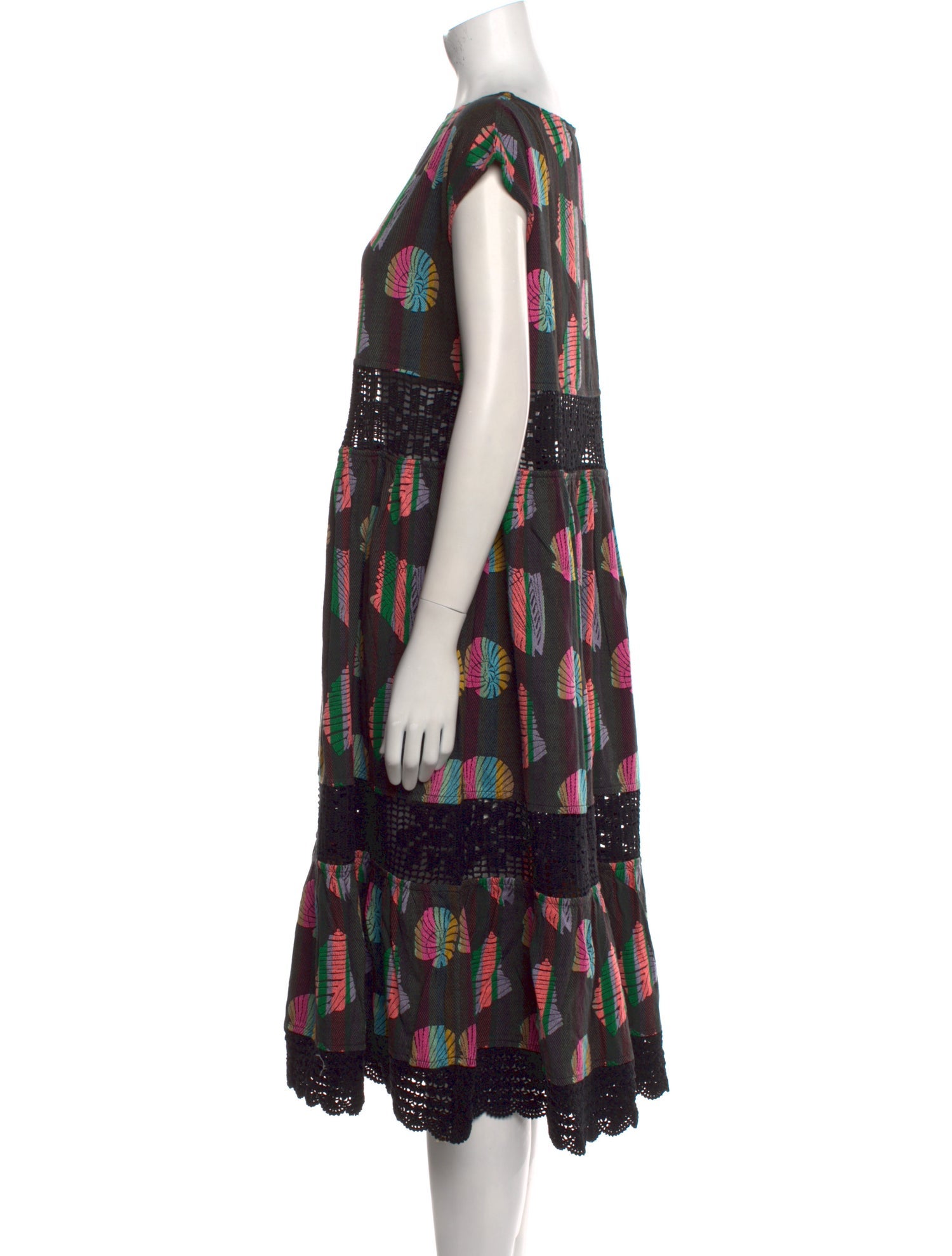 Ace & Jig Printed Midi Length Dress w/ Tags