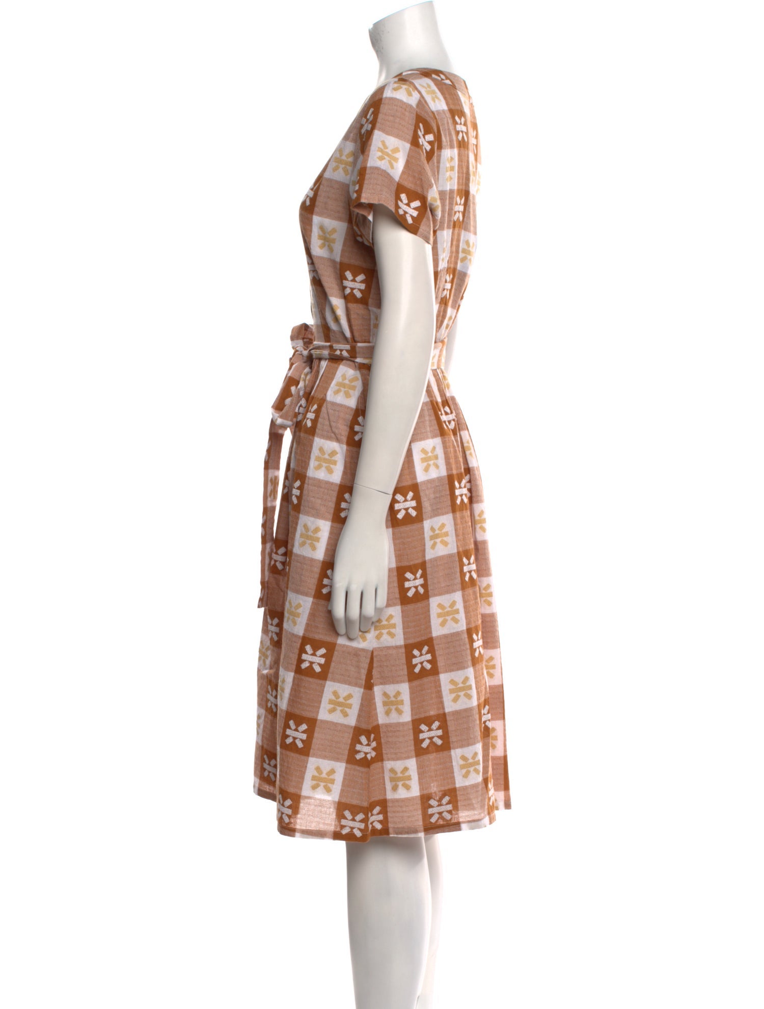 Ace & Jig Printed Midi Length Dress w/ Tags