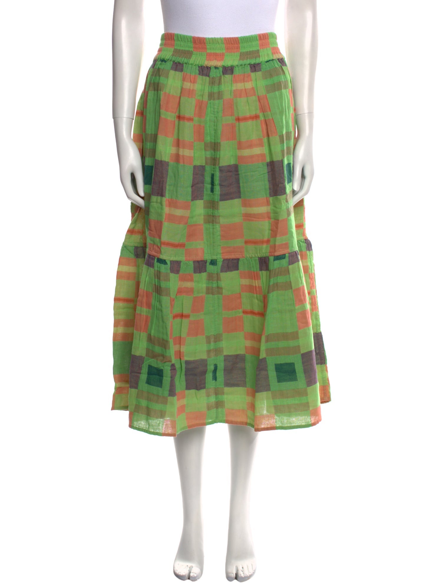 Ace & Jig Printed Midi Length Skirt w/ Tags