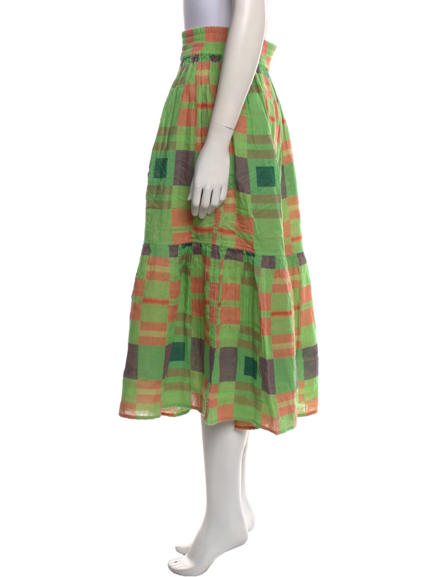 Ace & Jig Printed Midi Length Skirt w/ Tags