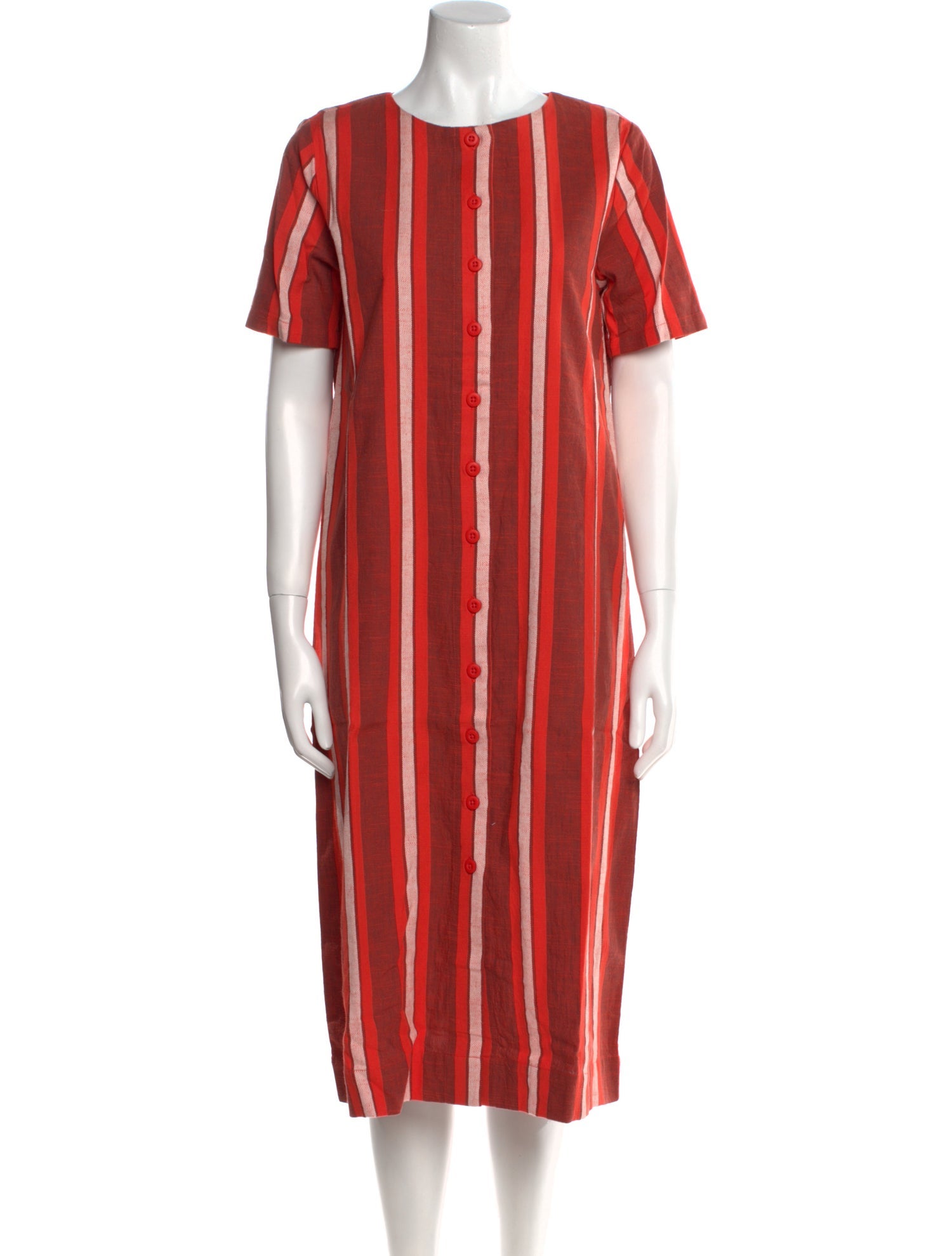Ace & Jig Striped Midi Length Dress w/ Tags