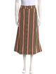 Ace & Jig Striped Midi Length Skirt