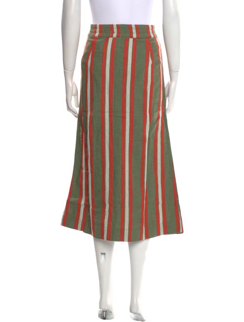 Ace & Jig Striped Midi Length Skirt