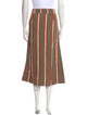 Ace & Jig Striped Midi Length Skirt