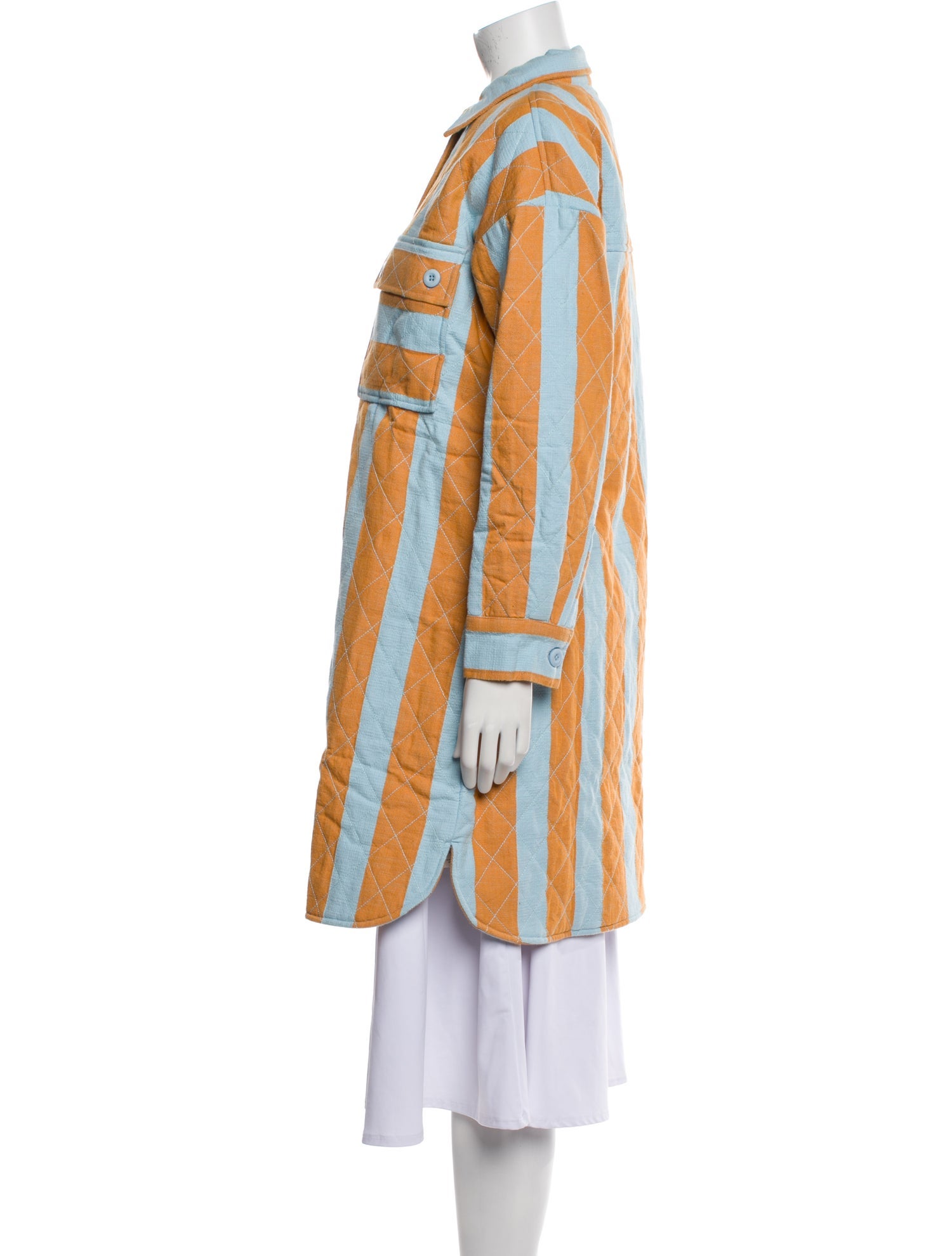 Ace & Jig Striped Coat w/ Tags