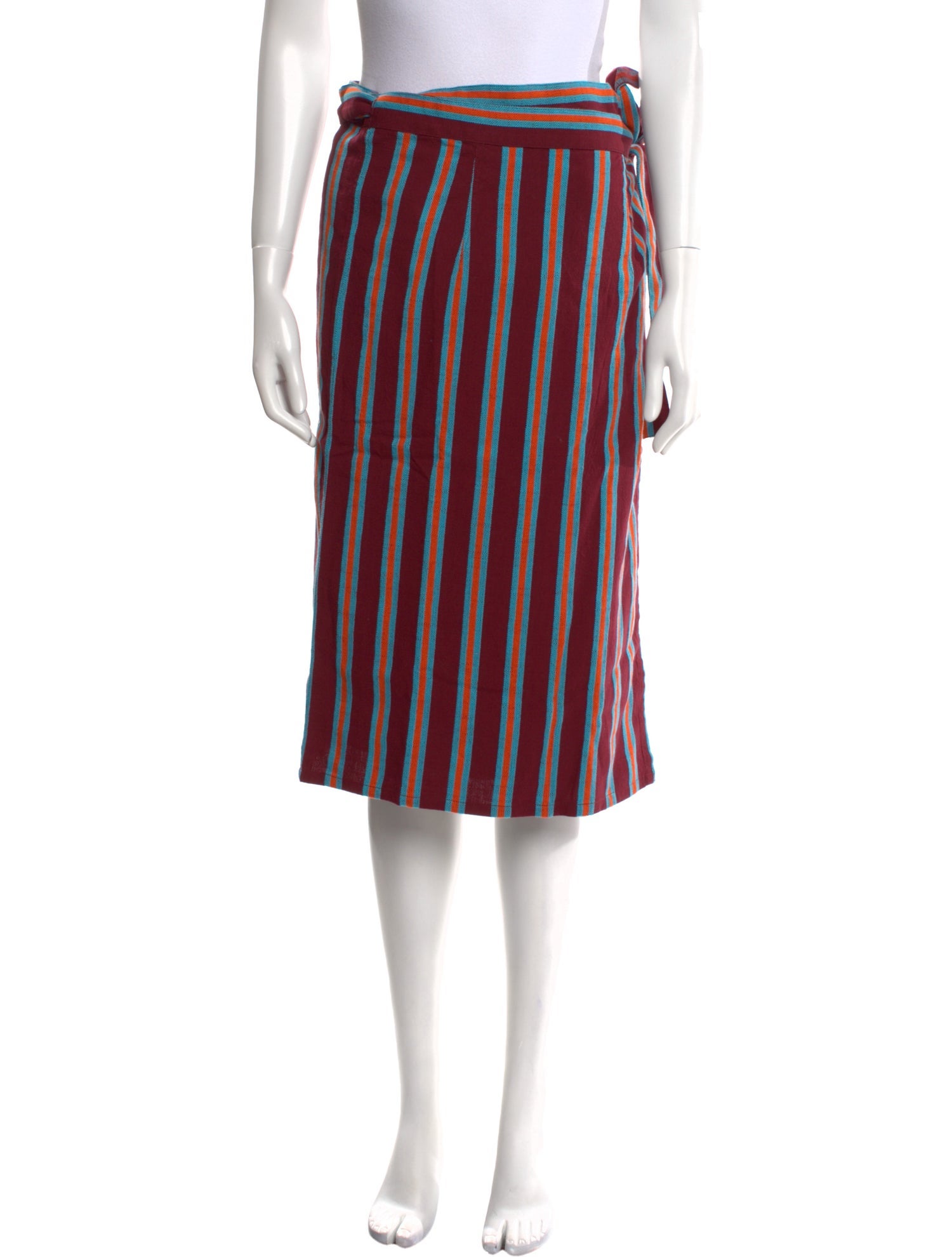 Ace & Jig Striped Knee-Length Skirt w/ Tags