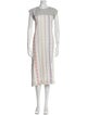 Ace & Jig Striped Midi Length Dress