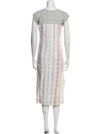 Ace & Jig Striped Midi Length Dress