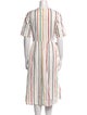 Ace & Jig Striped Midi Length Dress