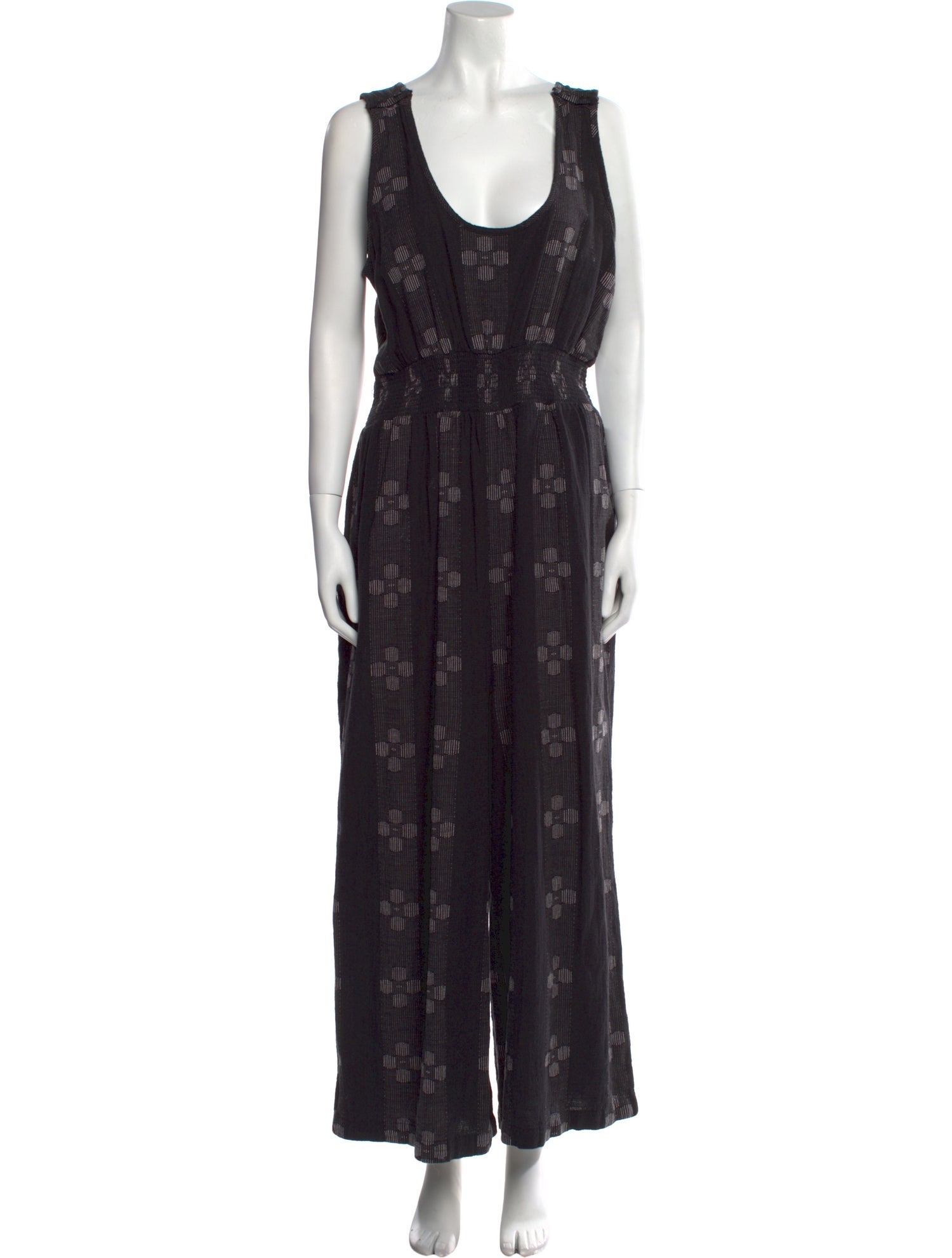 Ace & Jig Printed Scoop Neck Jumpsuit