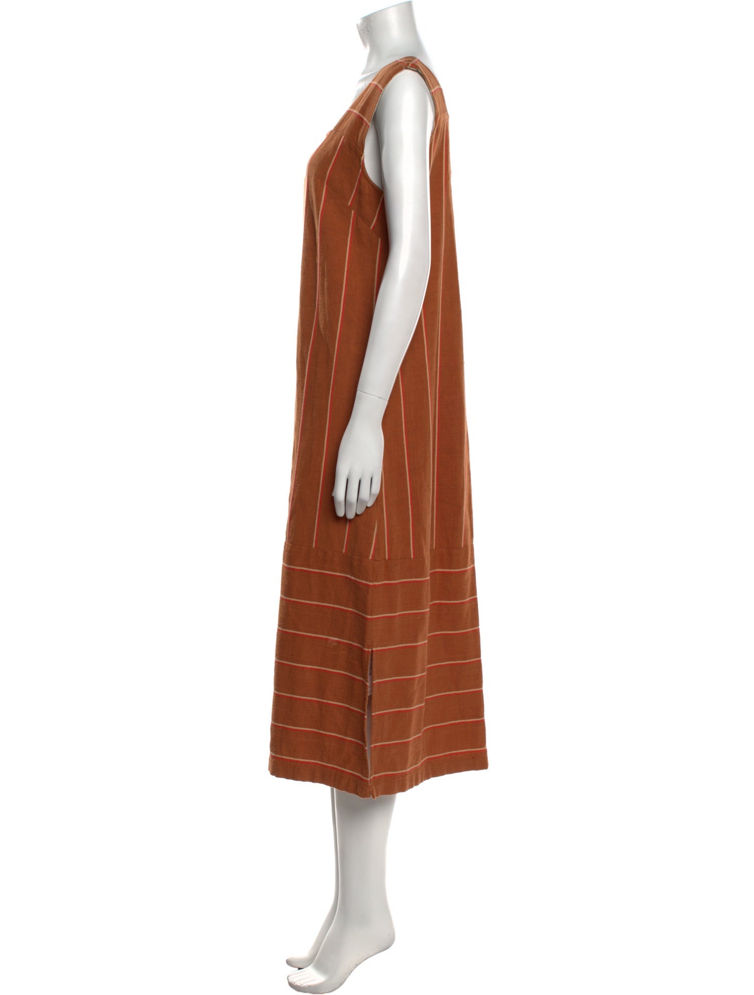 Ace & Jig Striped Midi Length Dress