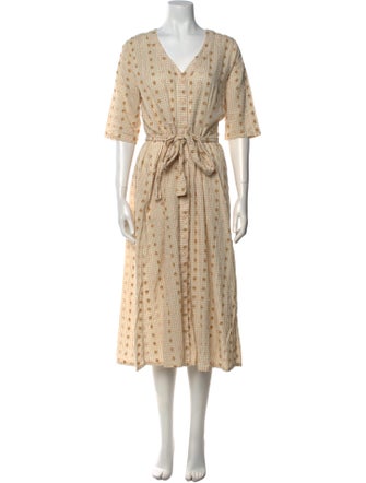 Ace & Jig Plaid Print Long Dress