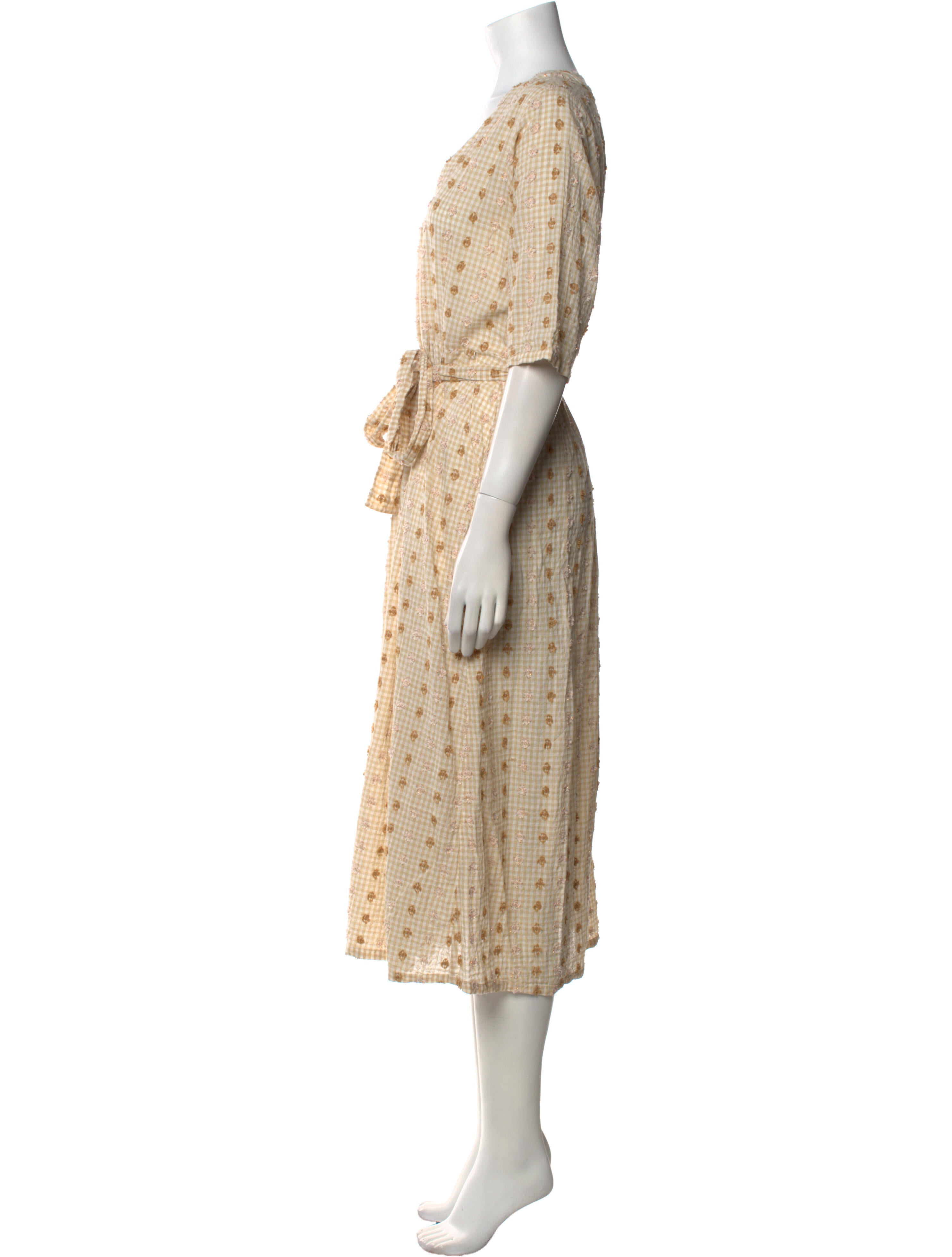 Ace & Jig Plaid Print Long Dress