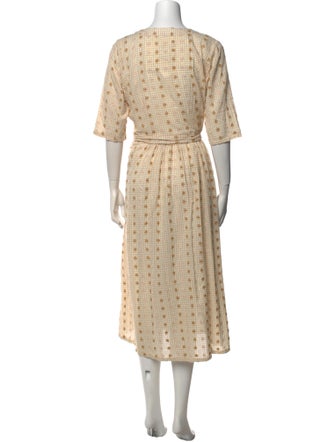 Ace & Jig Plaid Print Long Dress