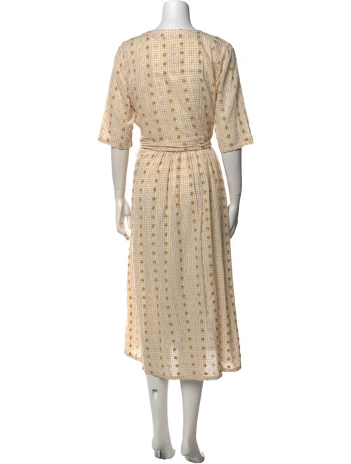 Ace & Jig Plaid Print Long Dress