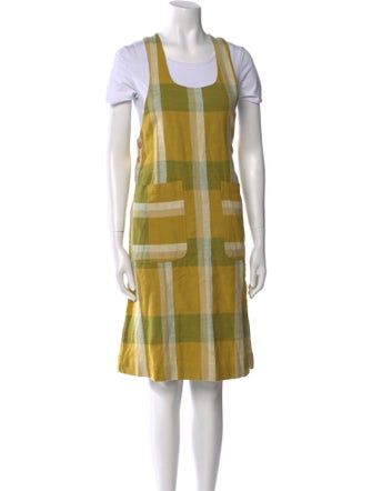 Ace & Jig Plaid Print Knee-Length Dress