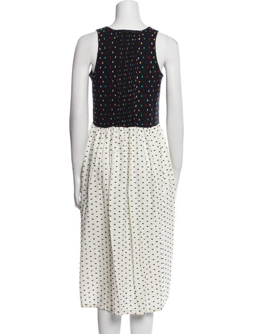 Ace & Jig Polka Dot Print Midi Length Dress