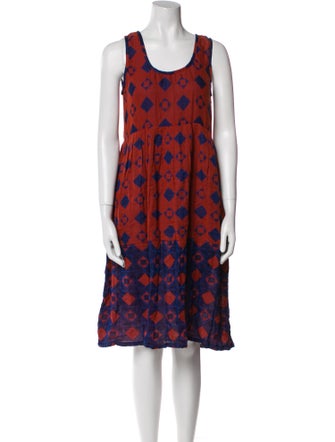 Ace & Jig Printed Knee-Length Dress