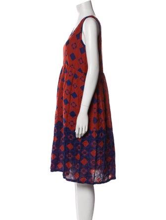 Ace & Jig Printed Knee-Length Dress