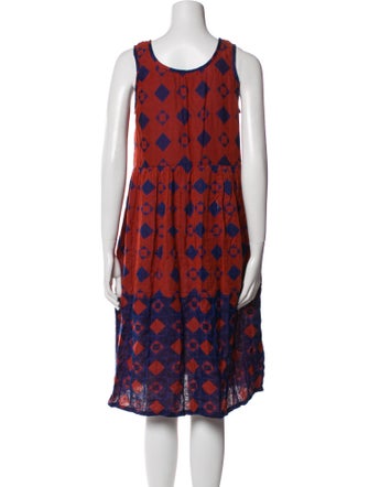 Ace & Jig Printed Knee-Length Dress