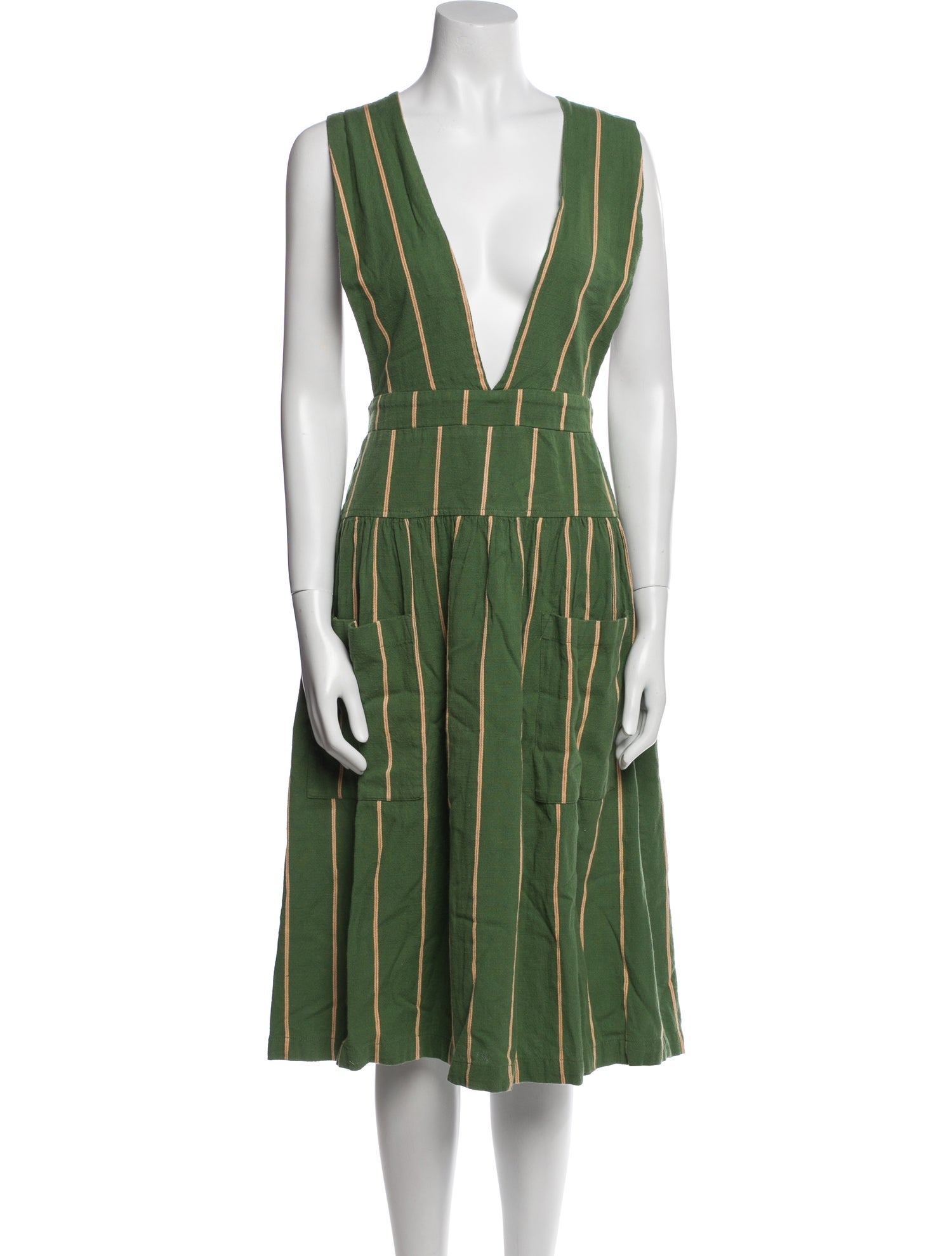 Ace & Jig Striped Midi Length Dress