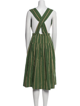 Ace & Jig Striped Midi Length Dress