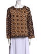 Ace & Jig Printed Scoop Neck Sweatshirt