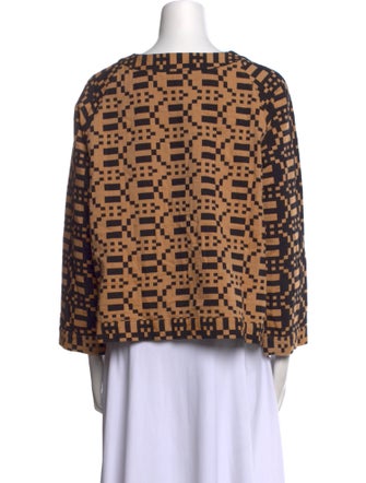 Ace & Jig Printed Scoop Neck Sweatshirt