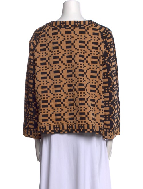 Ace & Jig Printed Scoop Neck Sweatshirt