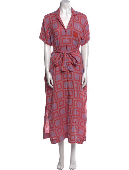 Ace & Jig Plaid Print Long Dress