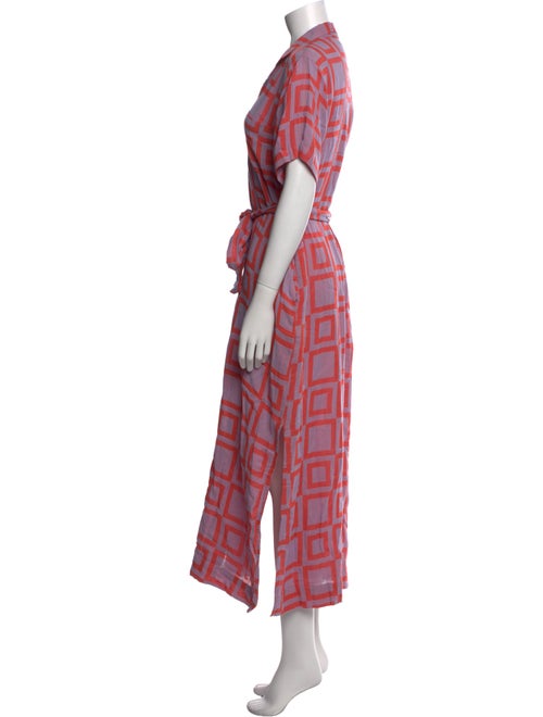 Ace & Jig Plaid Print Long Dress