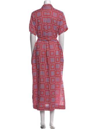 Ace & Jig Plaid Print Long Dress