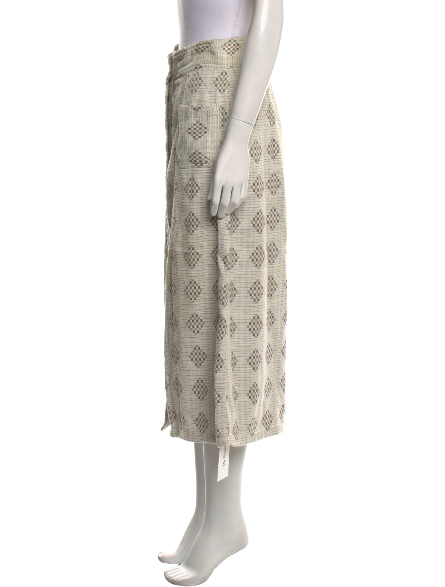 Ace & Jig Printed Midi Length Skirt