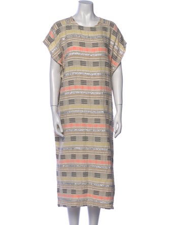 Ace & Jig Striped Midi Length Dress