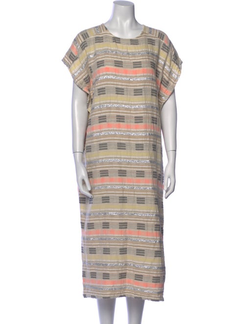 Ace & Jig Striped Midi Length Dress