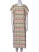 Ace & Jig Striped Midi Length Dress