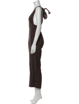 Ace & Jig Printed Scoop Neck Jumpsuit