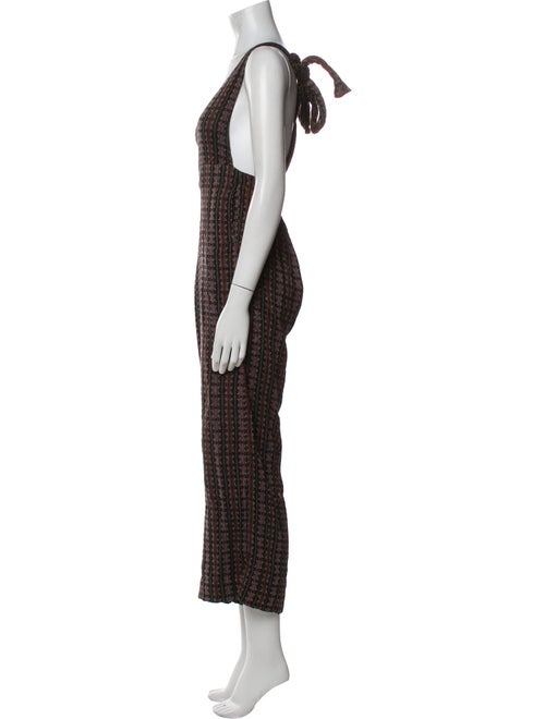 Ace & Jig Printed Scoop Neck Jumpsuit