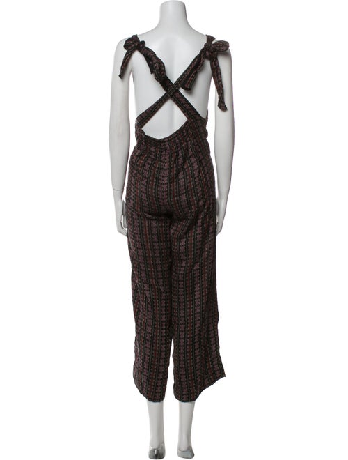 Ace & Jig Printed Scoop Neck Jumpsuit